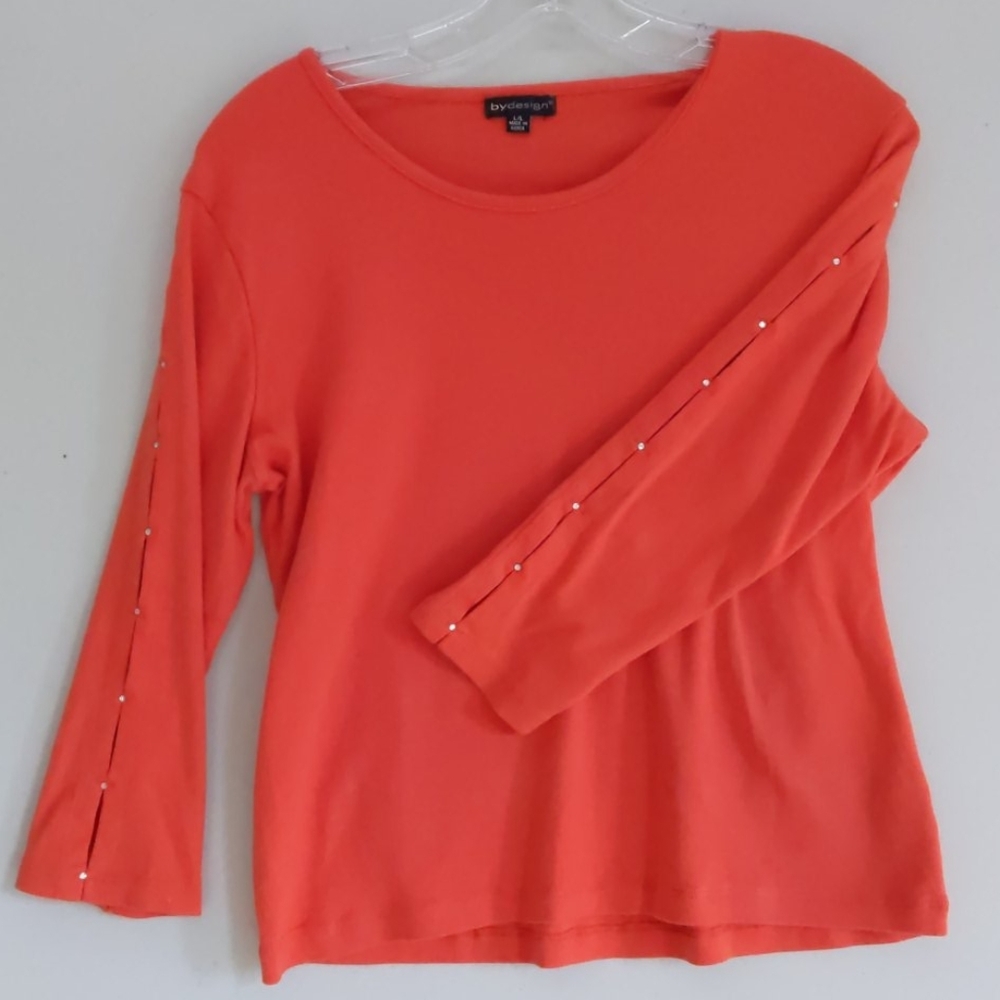 Open loop sleeve w/ crystals